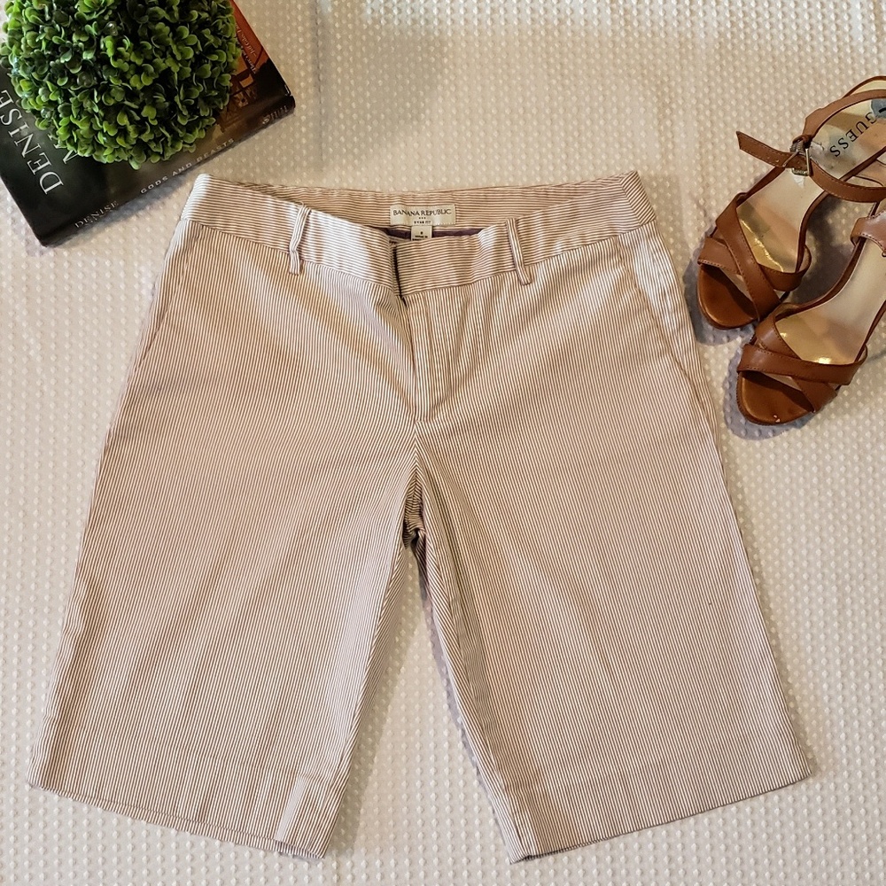 Banana Republic Ryan Fit Bermuda Pants